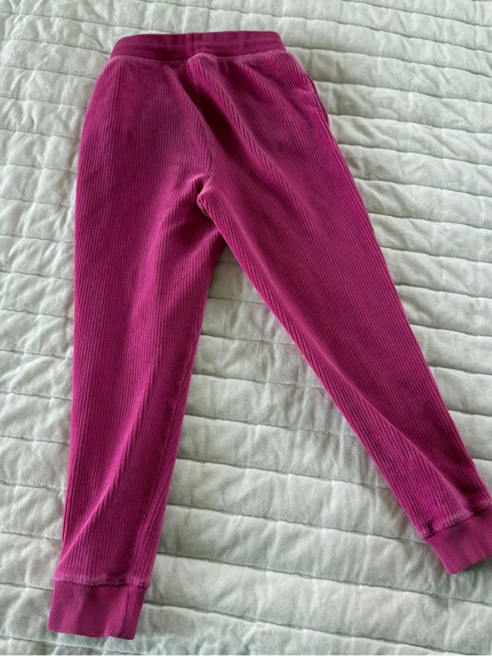 POLO Ralph Lauren girls pink corduroy joggers Size 6 preppy